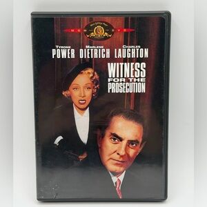 Witness For the Prosecution (DVD, 1957, 2001) - Tyrone Power & Charles Laughton
